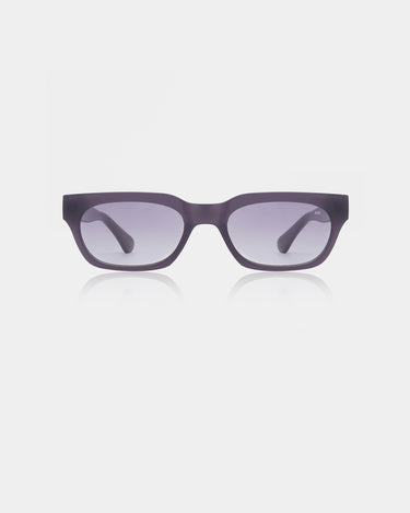 Lilla firkantet A.Kjærbede solbriller, lilla glas